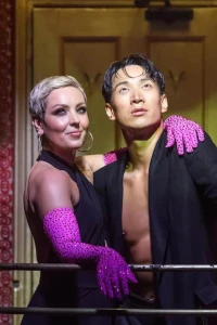 	Amy Dowden and Carlos Gu at M&S Bank Arena (formerly Liverpool Echo Arena), Liverpool