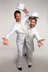 Ian Waite and Vincent Simone